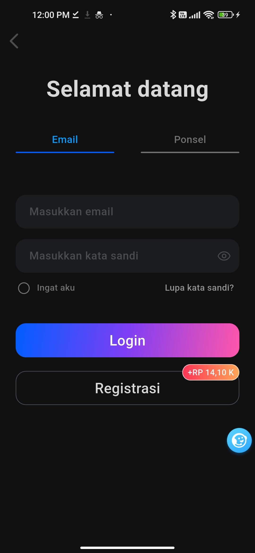 Screenshot RpOK - Bonus Center
